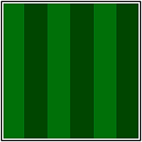 Square shaped lawn